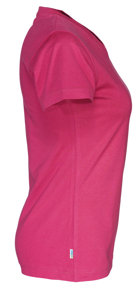 T-SHIRT V-NECK LADY - GOTS GECERTIFICEERD
