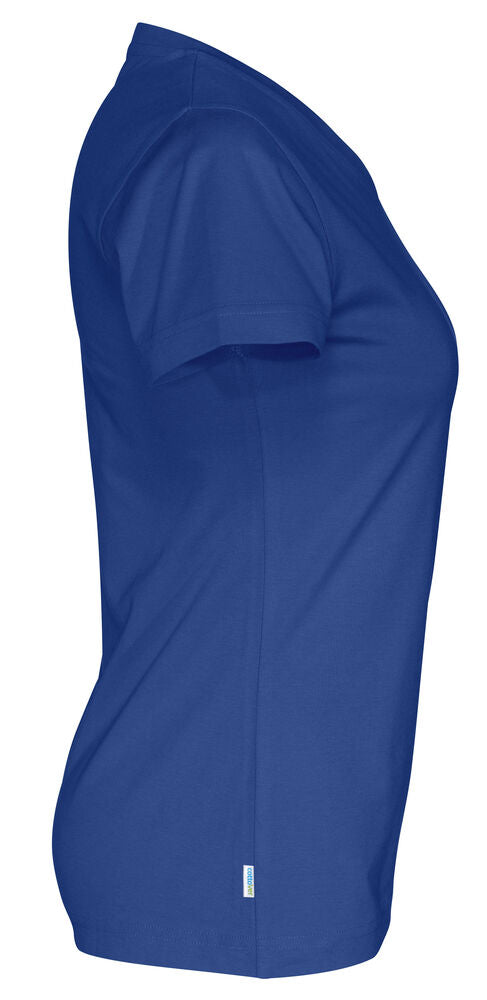 T-SHIRT V-NECK LADY - GOTS GECERTIFICEERD