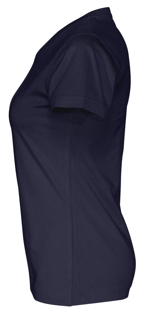 T-SHIRT V-NECK LADY - GOTS GECERTIFICEERD
