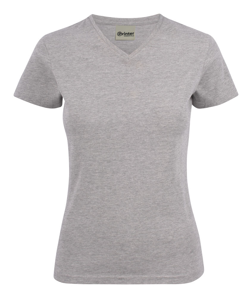 Heavy V-neck T-Shirt Dames