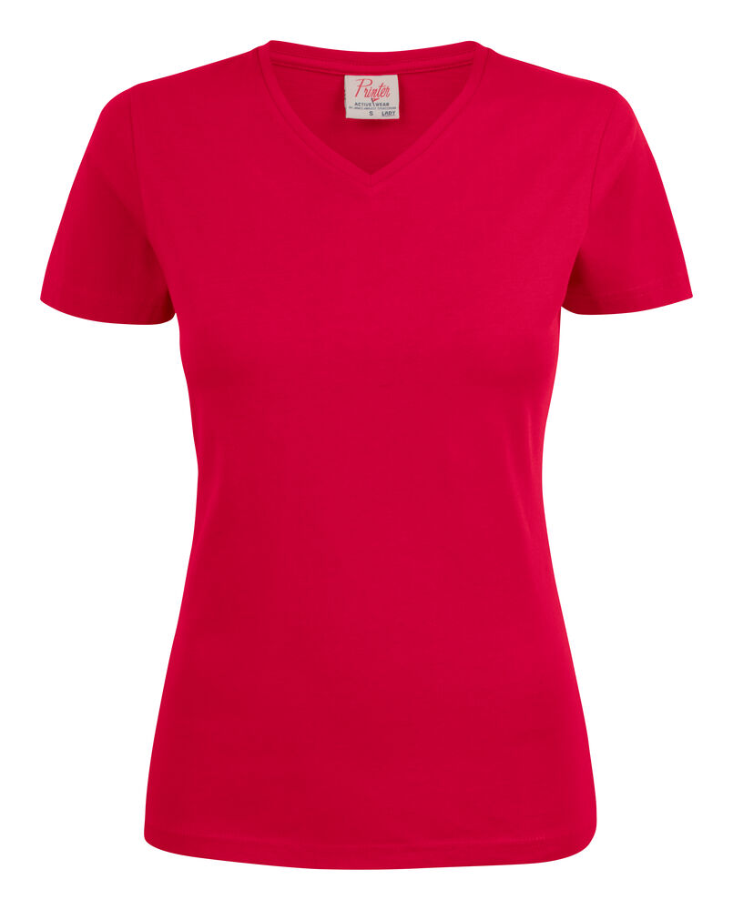 Heavy V-neck T-Shirt Dames