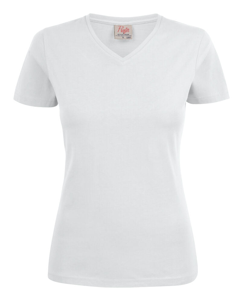 Heavy V-neck T-Shirt Dames