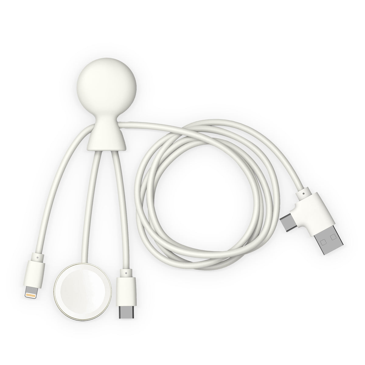Xoopar Mr. Bio Long Multi Kabel voor Apple/Samsung Watch 1 Meter