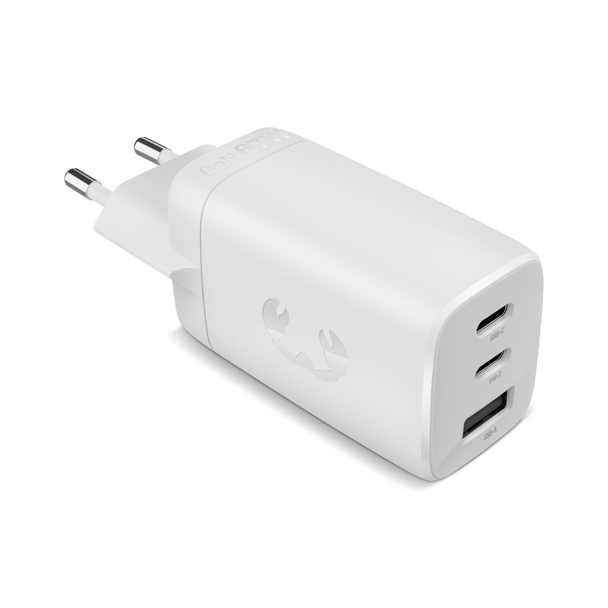 Fresh 'n Rebel 67W Laptop Snellader GaN USB-C & USB-A