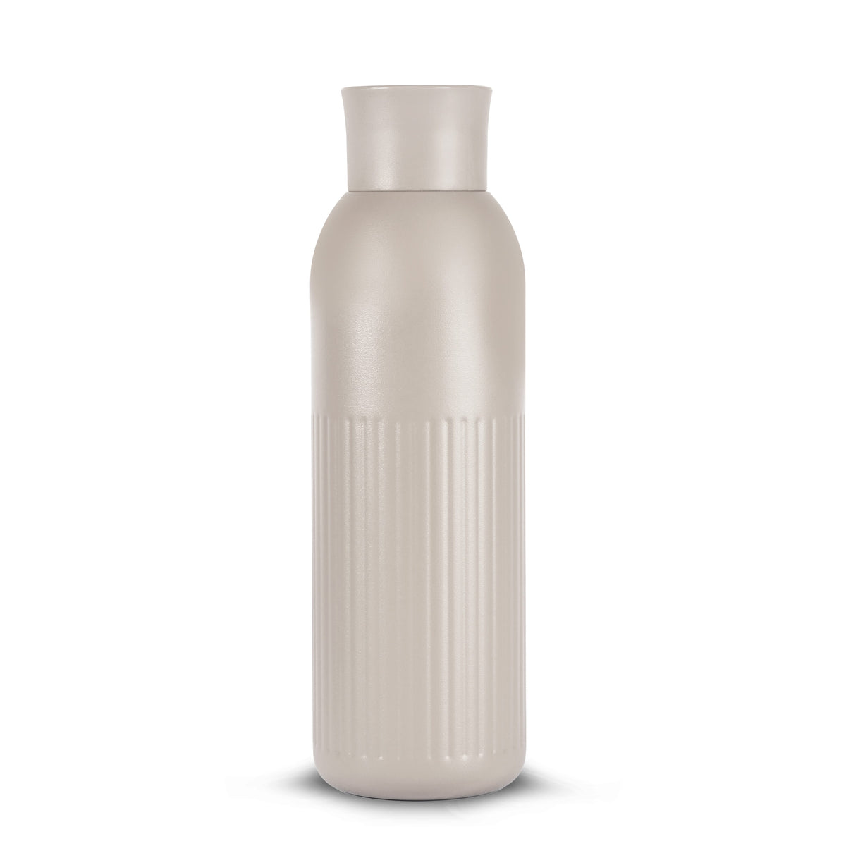 Sagaform Tekla Push stalen fles met druk dop gerecycled) 500 ml