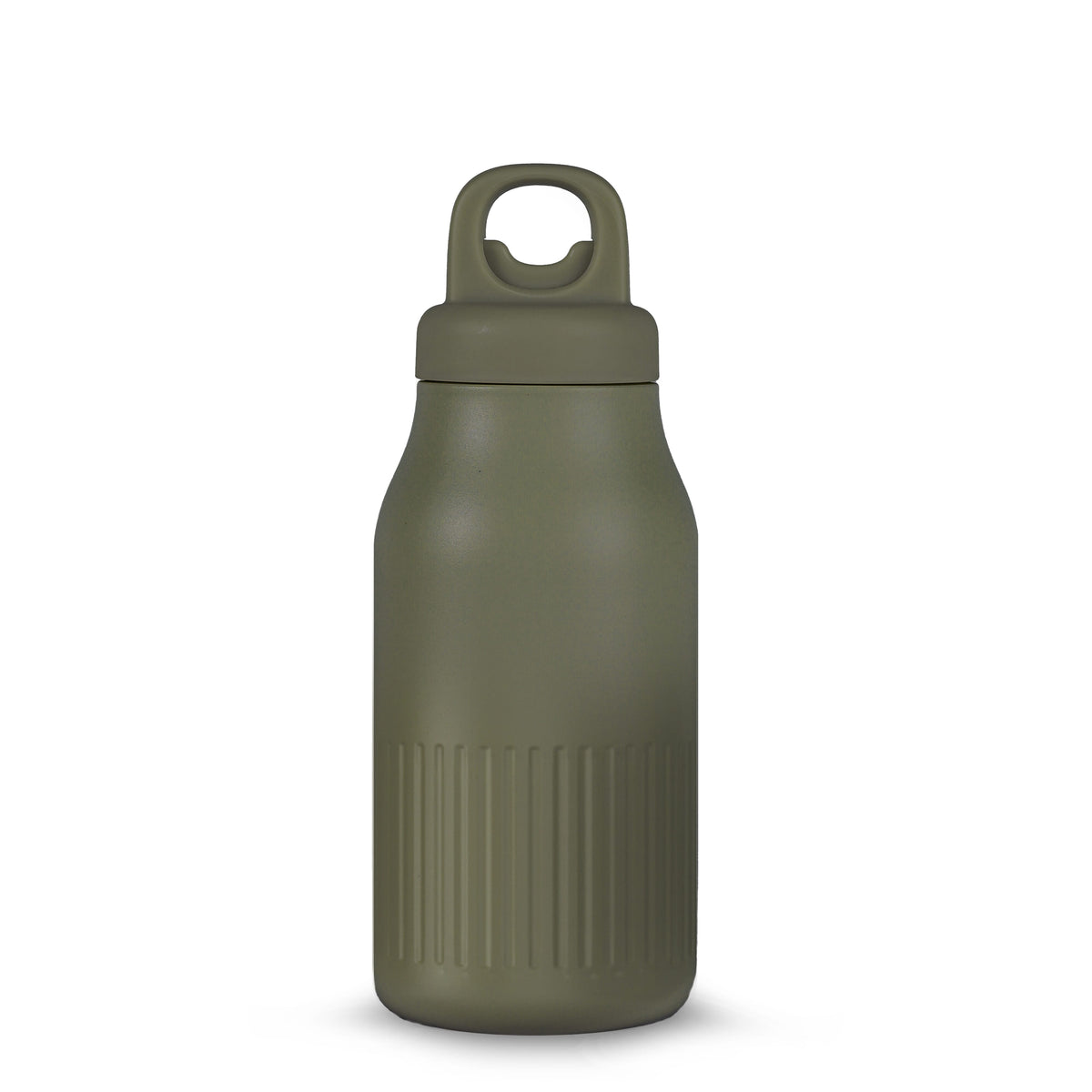 Sagaform Truls stalen fles met handige openklik dop (gerecycled) 500 ml