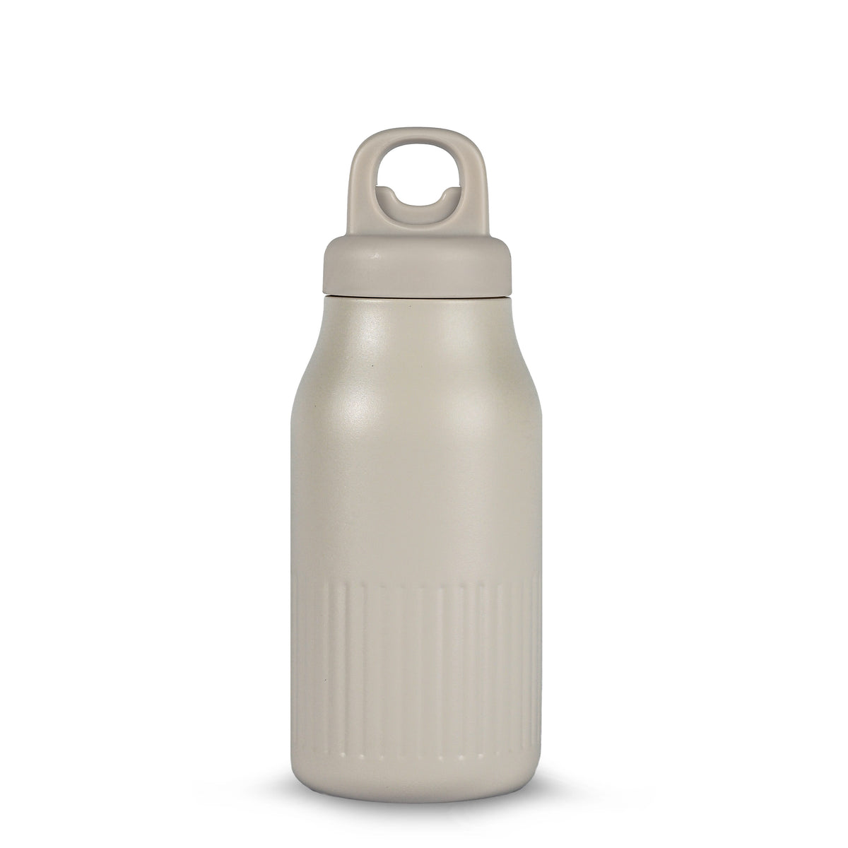 Sagaform Truls stalen fles met handige openklik dop (gerecycled) 500 ml
