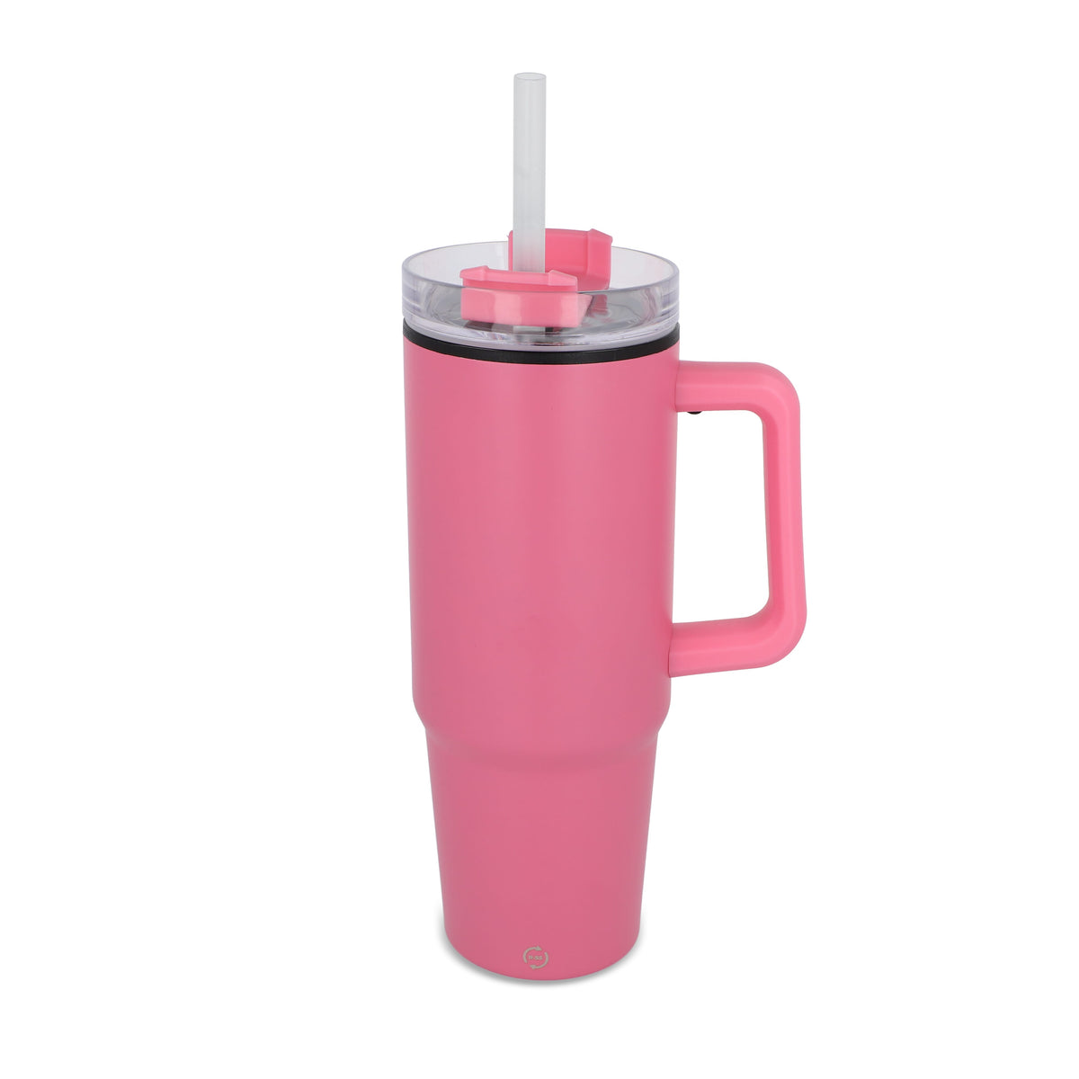 Miami beker met handvat en rietje 800ml