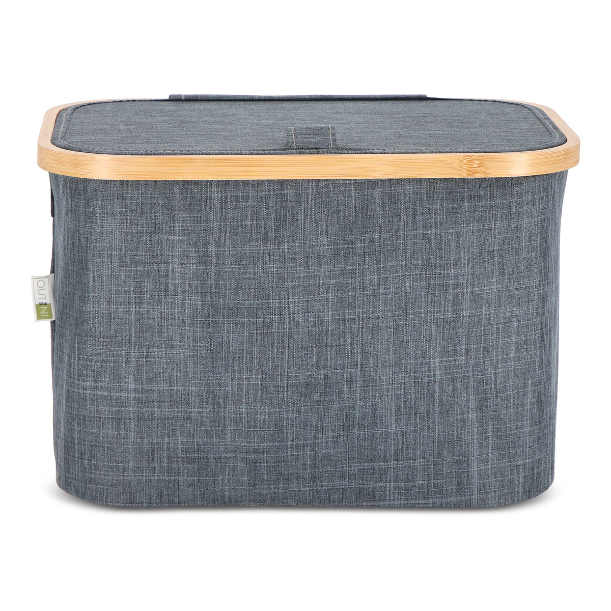 InSideOut opvouwbare mand met deksel Sogne 38 x 26 x 25cm rPET