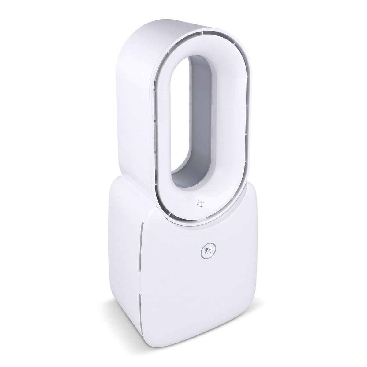 inSide Out Bladeless Soft Wind Fan Brislux met LED-verlichting