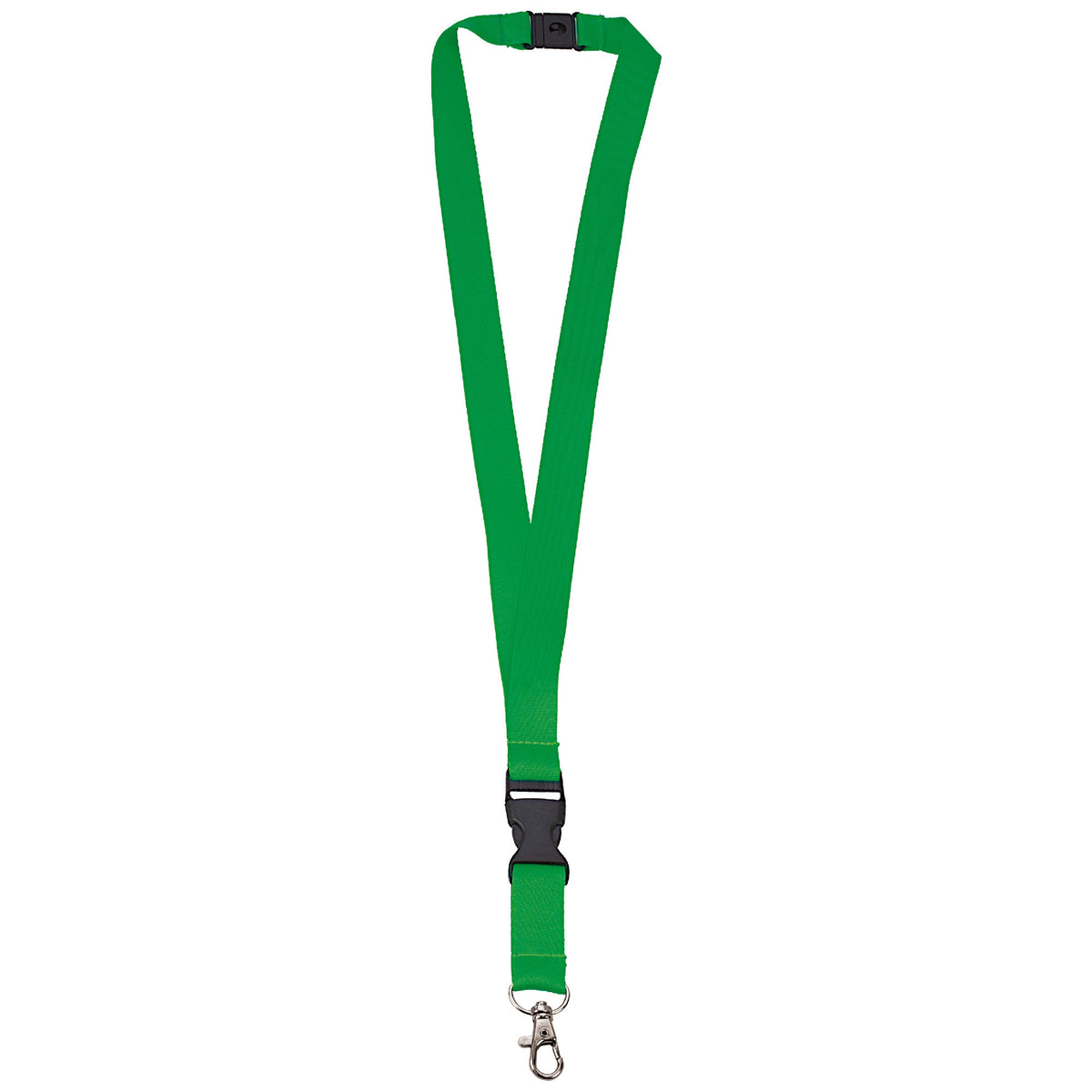 Polyester lanyard 20 mm met gesp en haak