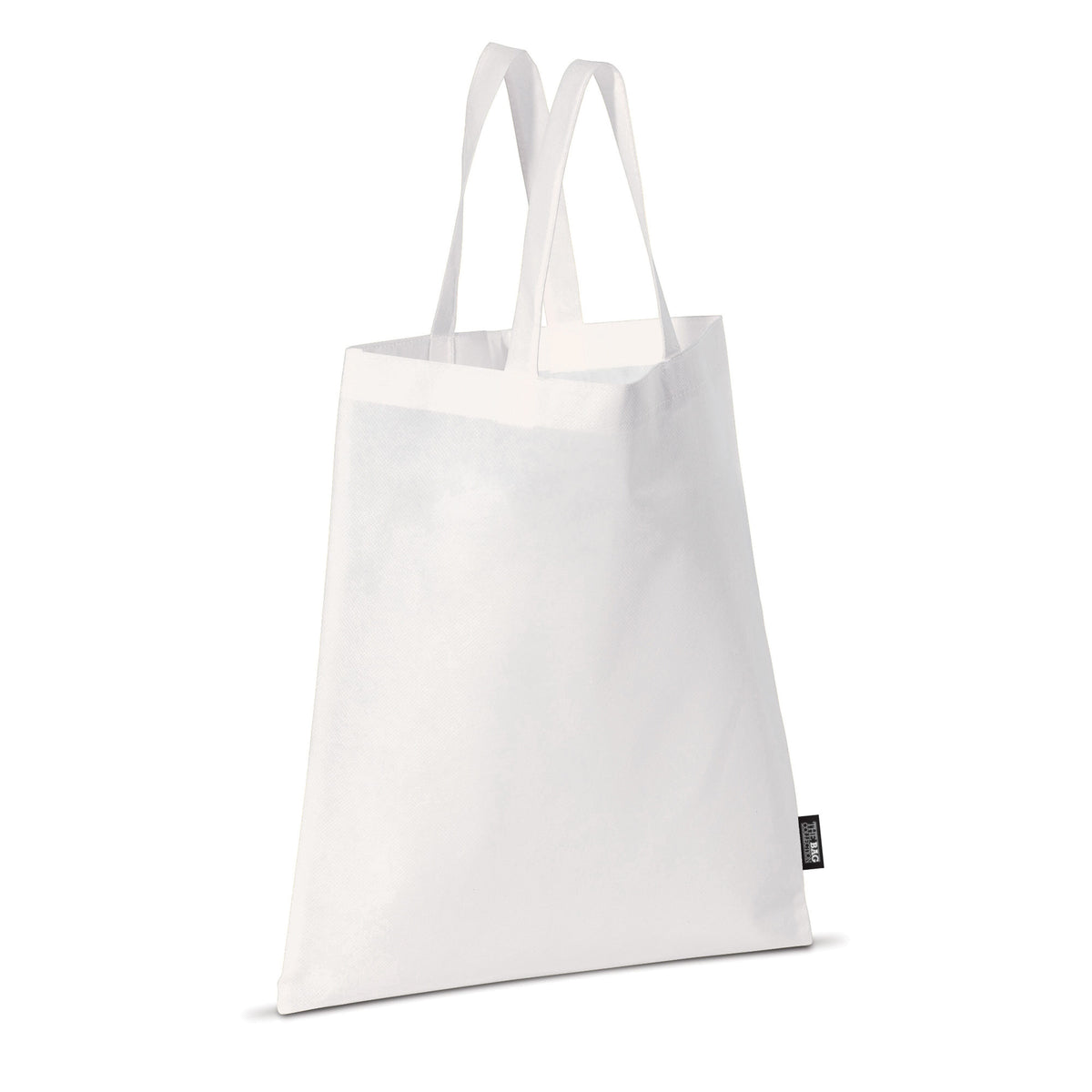 Draagtas non-woven wit 75g/m²