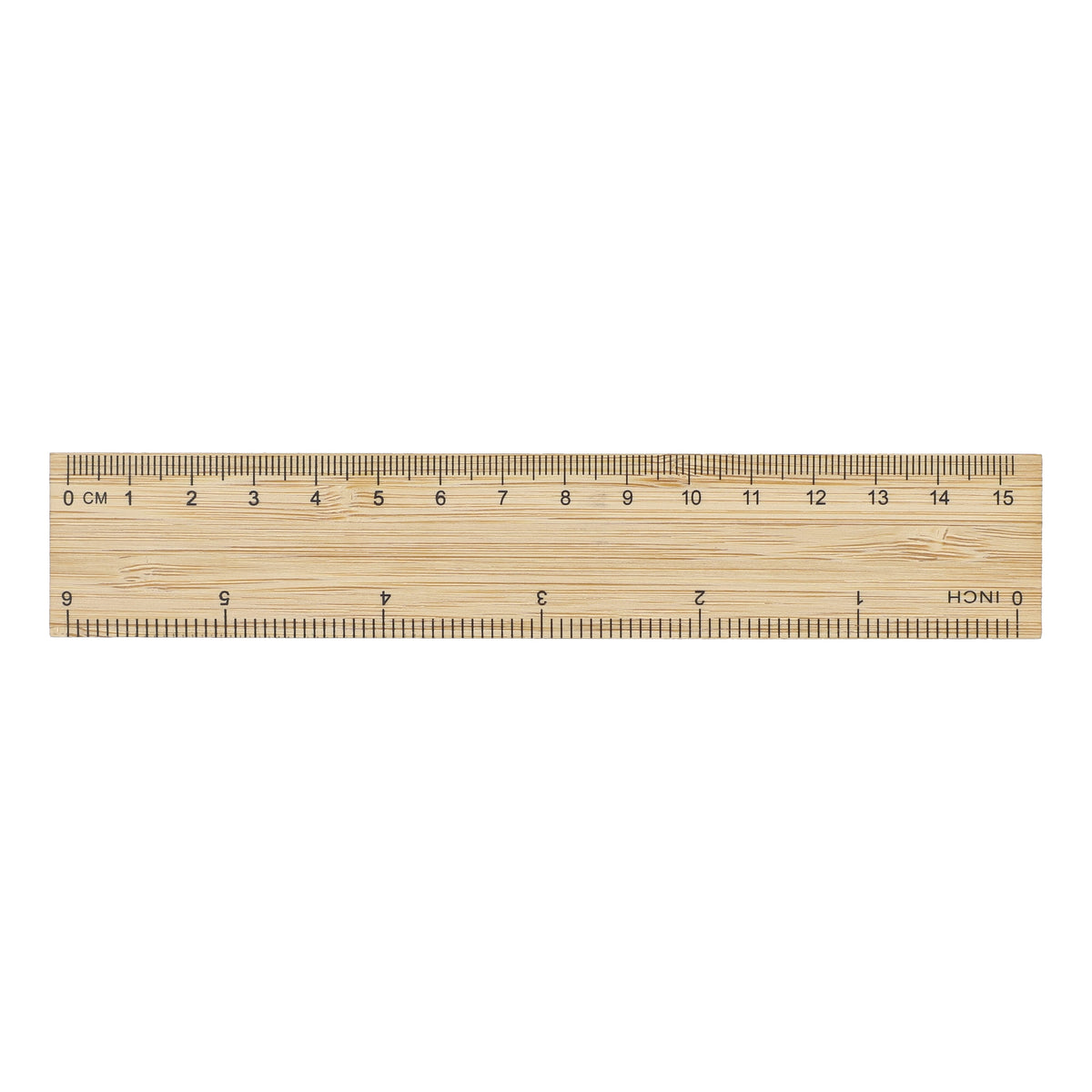 Bamboe liniaal 15cm
