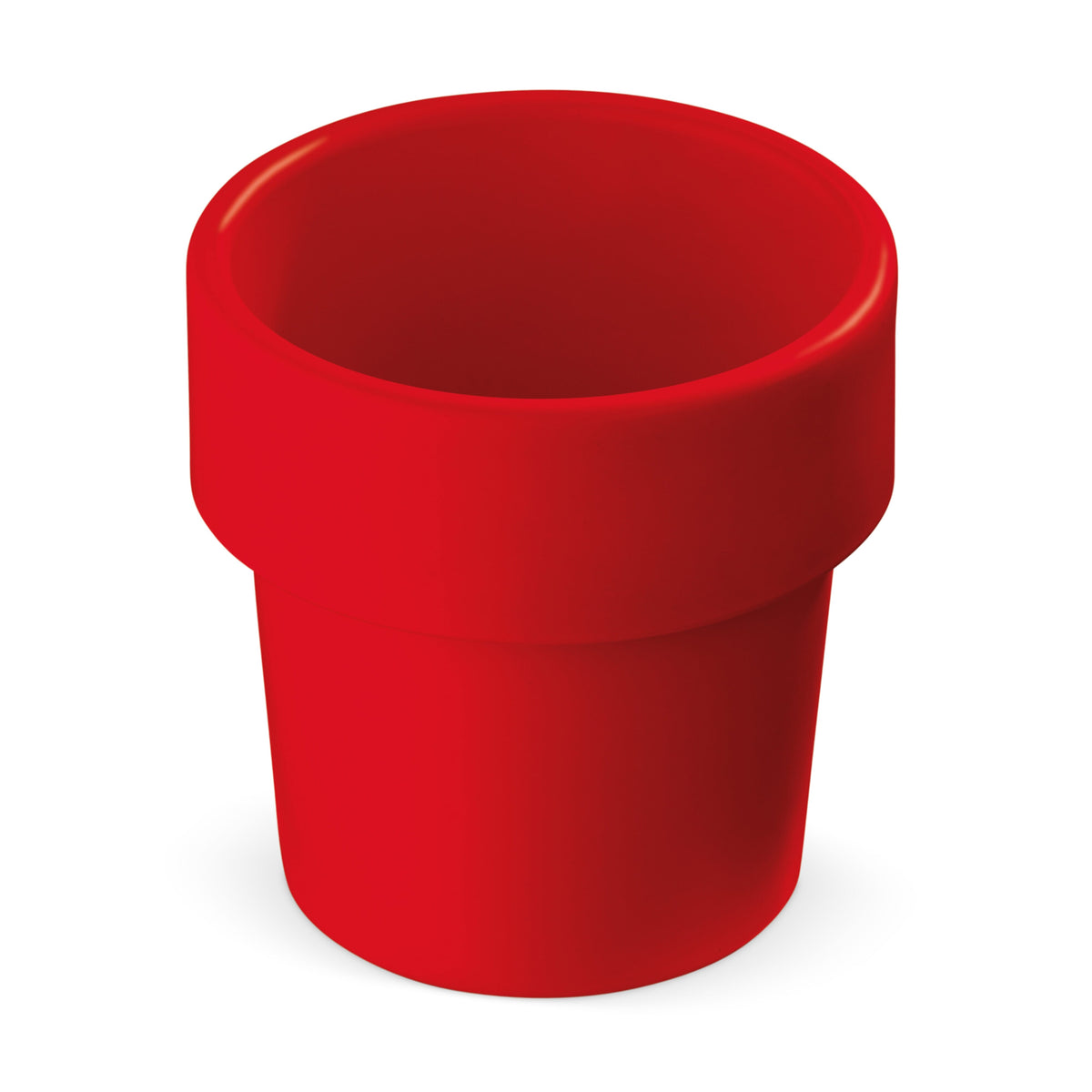Hot-but-cool beker met kerstomaten zaadjes