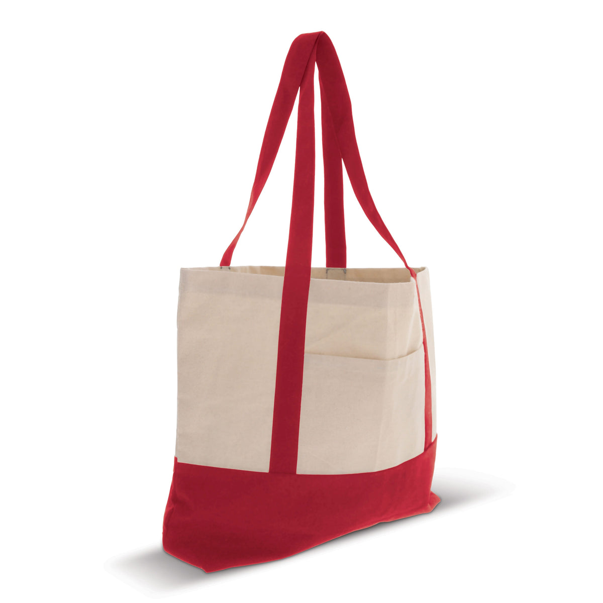 Strandtas katoenen canvas OEKO-TEX® 280g/m² 42x10x30cm