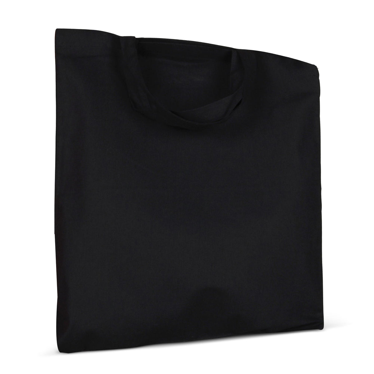 Schoudertas OEKO-TEX® gekleurd kort 140g/m² 38x42 cm