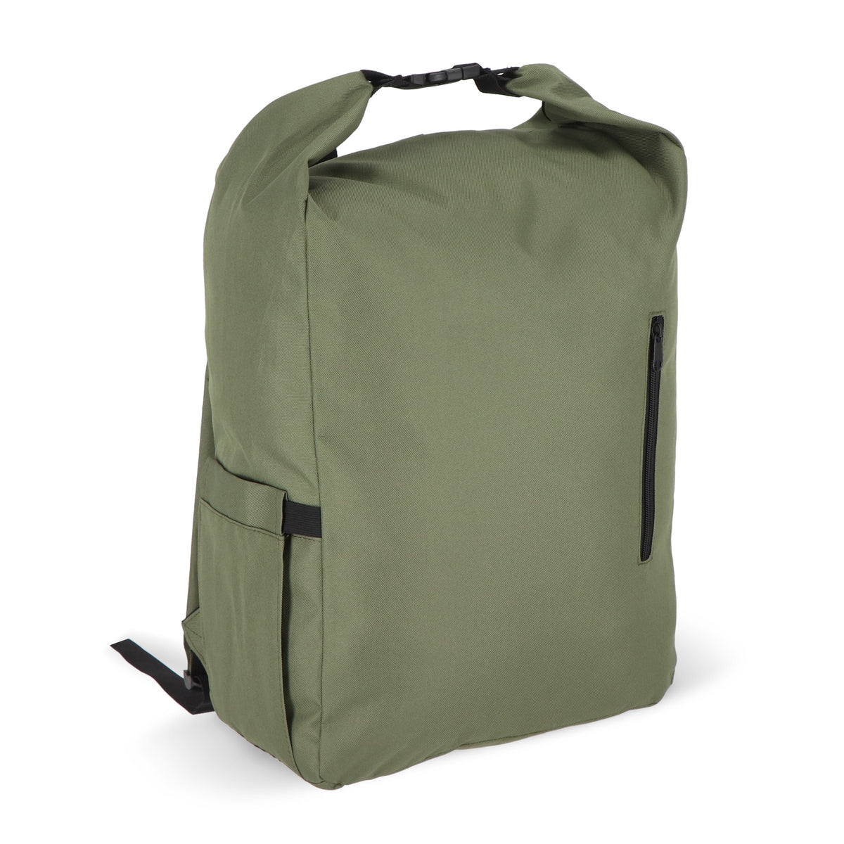R-PET 600D Rolltop gesp rugzak 20L