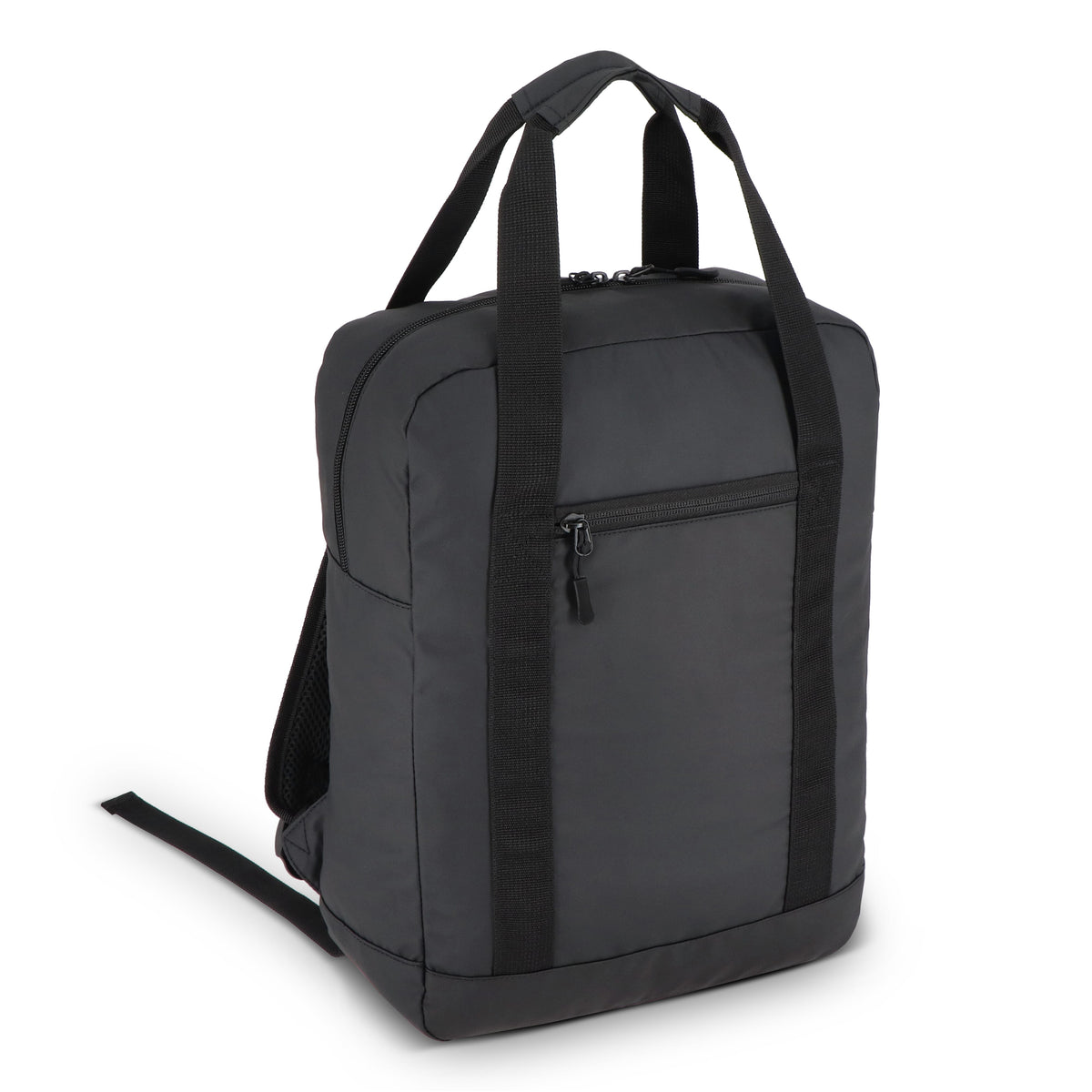PU gecoate 600D gerecycled PET rugzak 27.5 x 12 x 37.5 cm 12 L