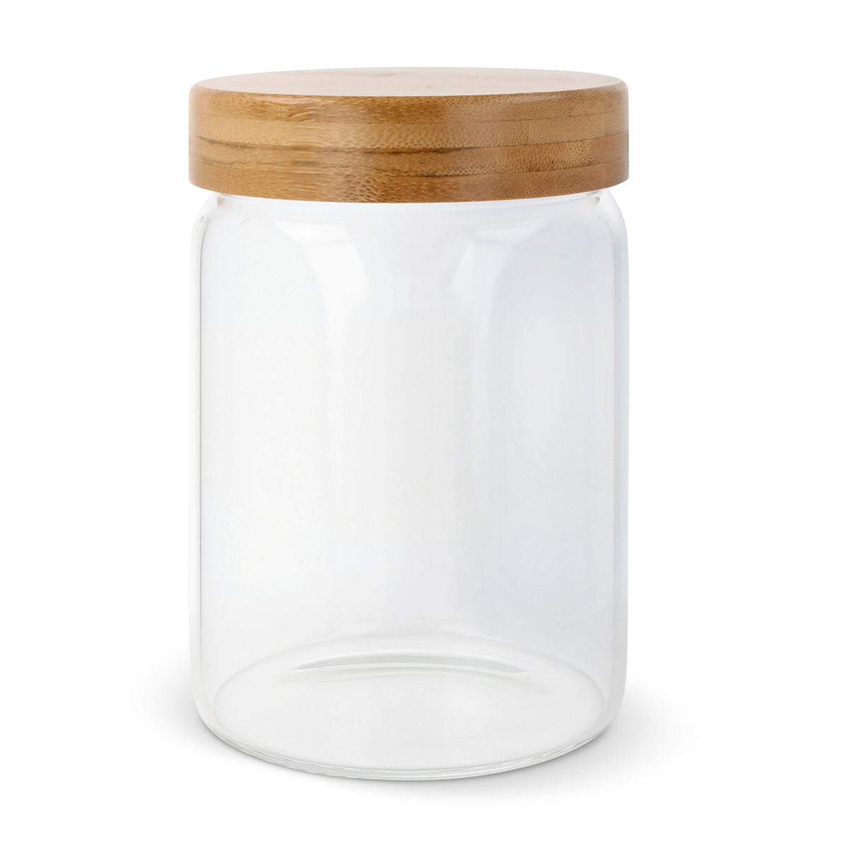 Canister glas & bamboe 900ml
