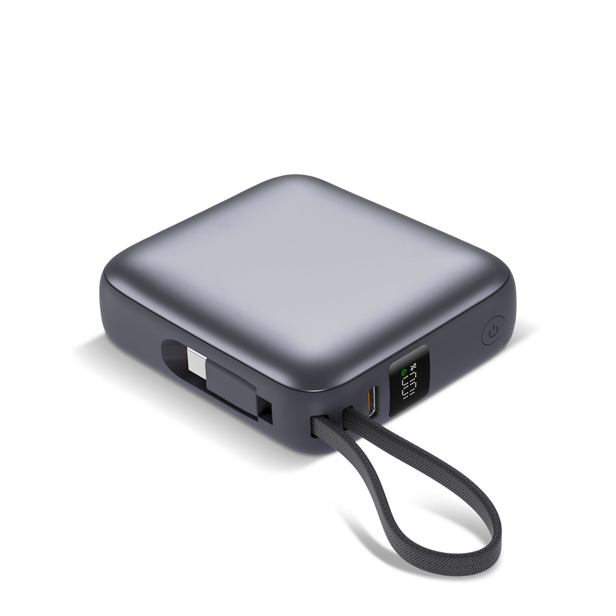 Nova Powerbank 22.5W Power Delivery met ingebouwde kabels 10000 mAh