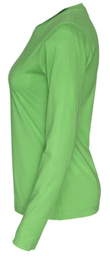 T-SHIRT LONG SLEEVE LADY - GOTS GECERTIFICEERD