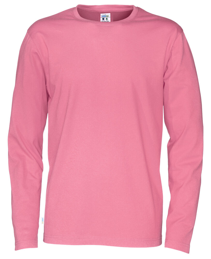 T-SHIRT LONG SLEEVE MAN - GOTS GECERTIFICEERD