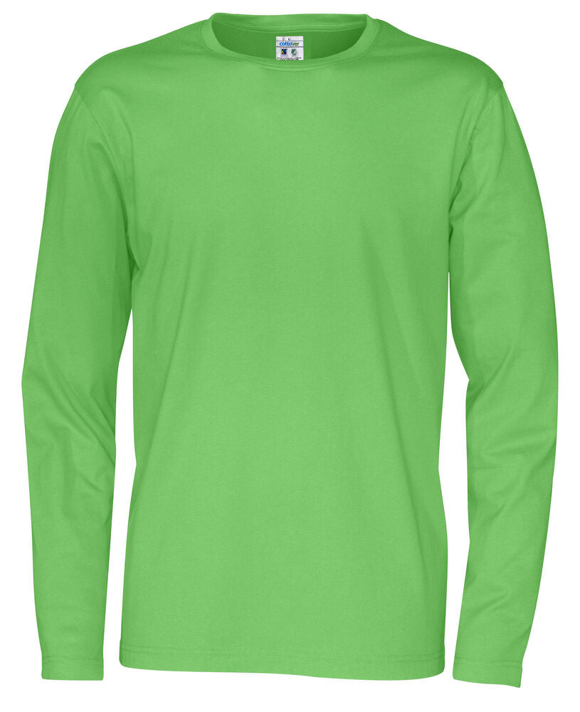 T-SHIRT LONG SLEEVE MAN - GOTS GECERTIFICEERD