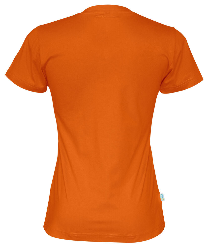 T-SHIRT V-NECK LADY - GOTS GECERTIFICEERD