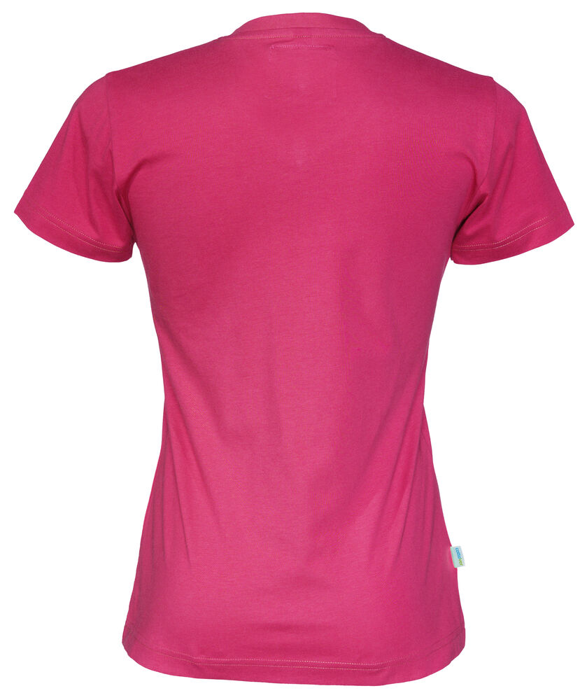 T-SHIRT V-NECK LADY - GOTS GECERTIFICEERD