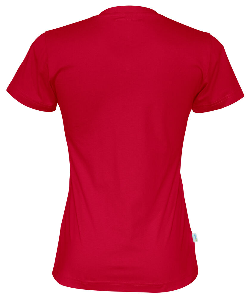 T-SHIRT V-NECK LADY - GOTS GECERTIFICEERD