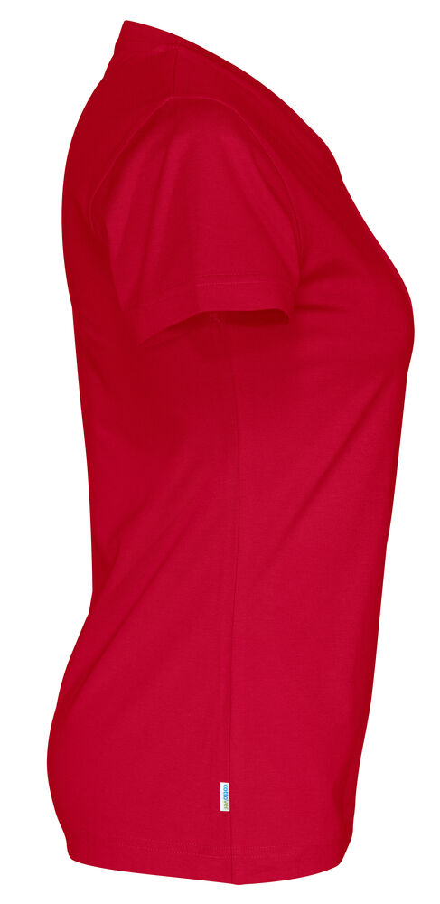 T-SHIRT V-NECK LADY - GOTS GECERTIFICEERD