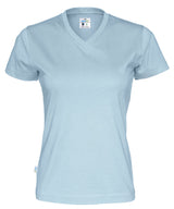 T-SHIRT V-NECK LADY - GOTS GECERTIFICEERD