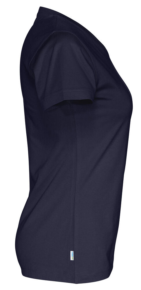 T-SHIRT V-NECK LADY - GOTS GECERTIFICEERD
