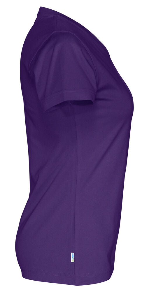 T-SHIRT V-NECK LADY - GOTS GECERTIFICEERD