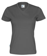 T-SHIRT V-NECK LADY - GOTS GECERTIFICEERD