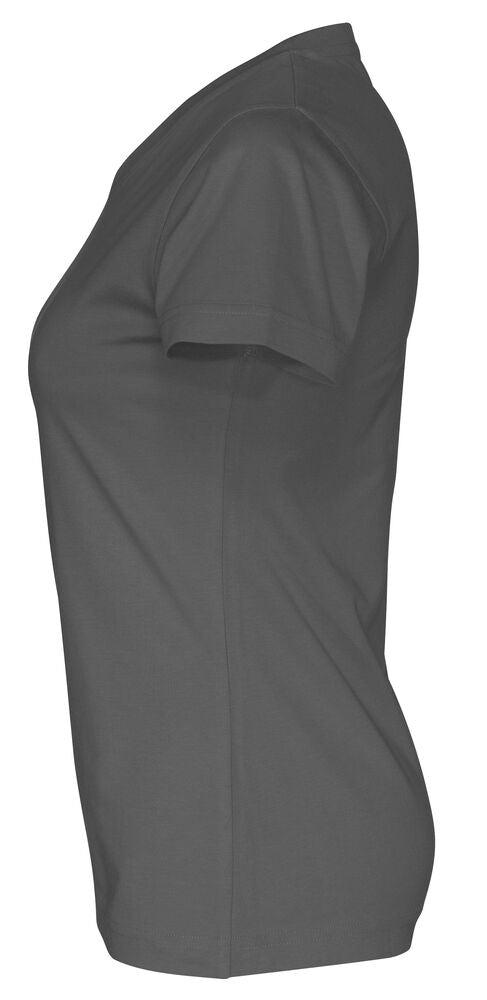 T-SHIRT V-NECK LADY - GOTS GECERTIFICEERD