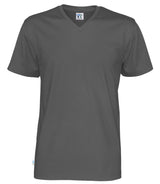 T-SHIRT V-NECK MAN - GOTS GECERTIFICEERD