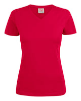 Heavy V-neck  T-Shirt Dames