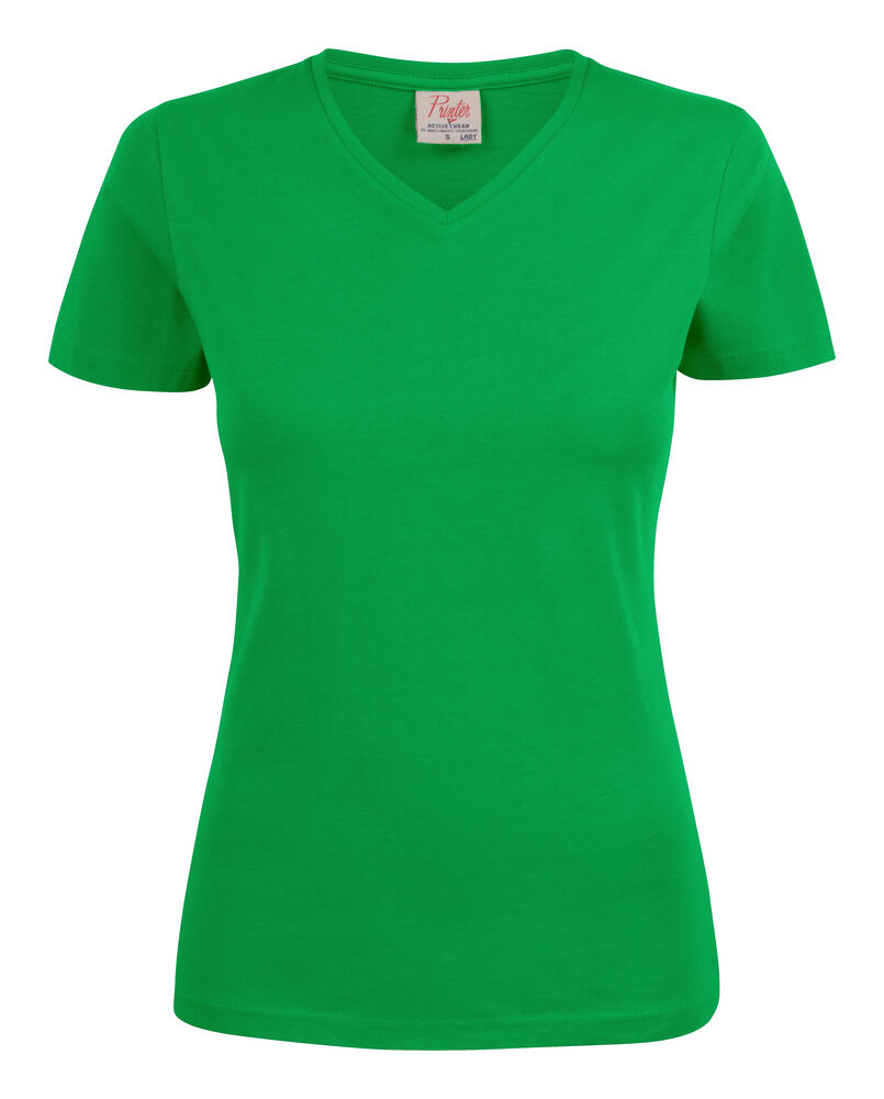 Heavy V-neck  T-Shirt Dames