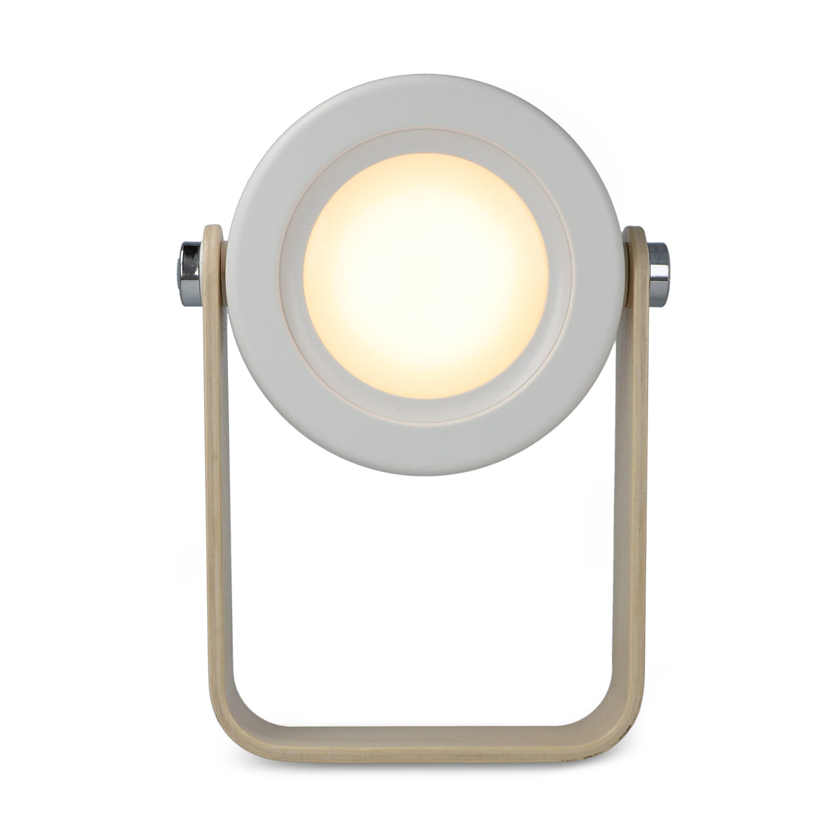 Coollux multifunctionele LED-lamp met bamboe handvat