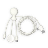 Xoopar Mr. Bio Long Multi Kabel voor Apple/Samsung Watch 1 Meter