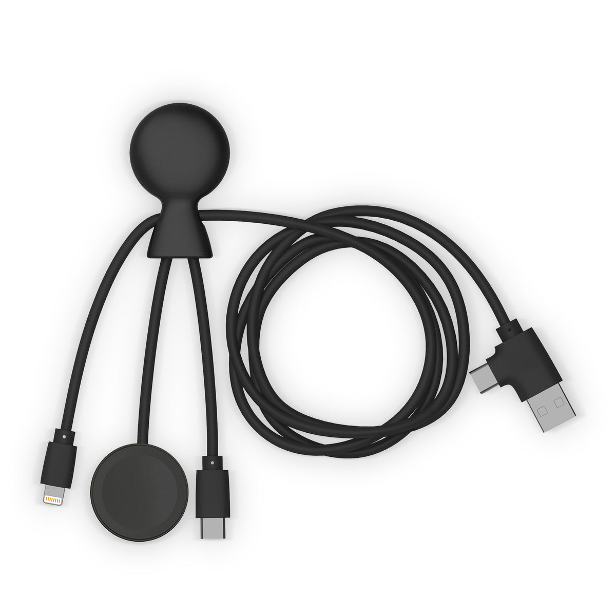 Xoopar Mr. Bio Long Multi Kabel voor Apple/Samsung Watch 1 Meter