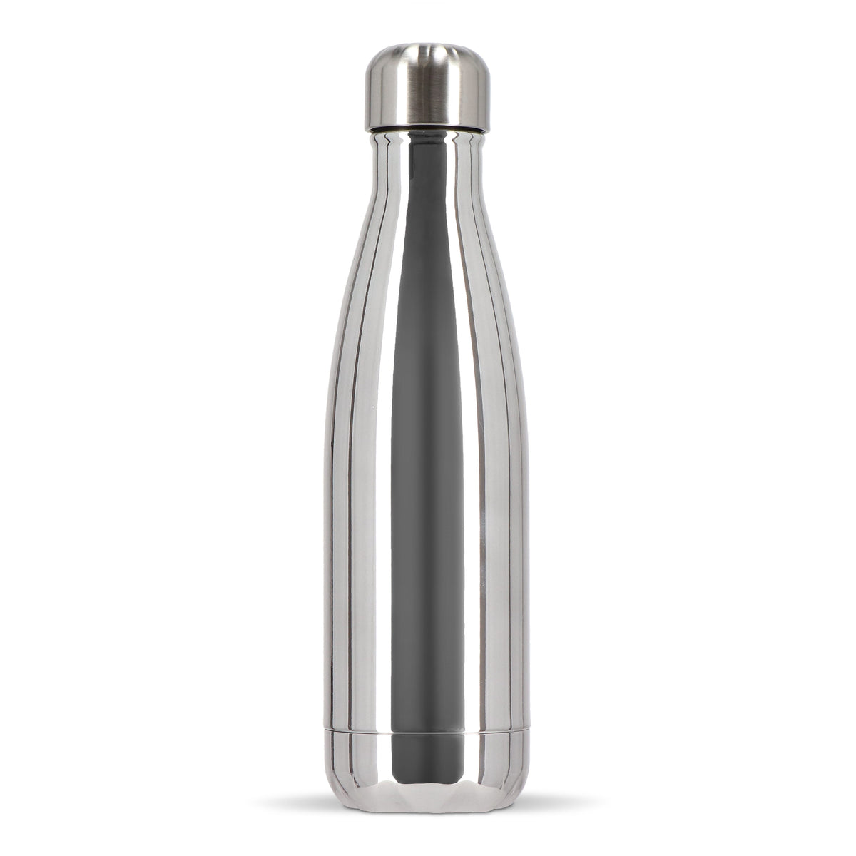 Sagaform Nils stalen fles Chroom 500 ml