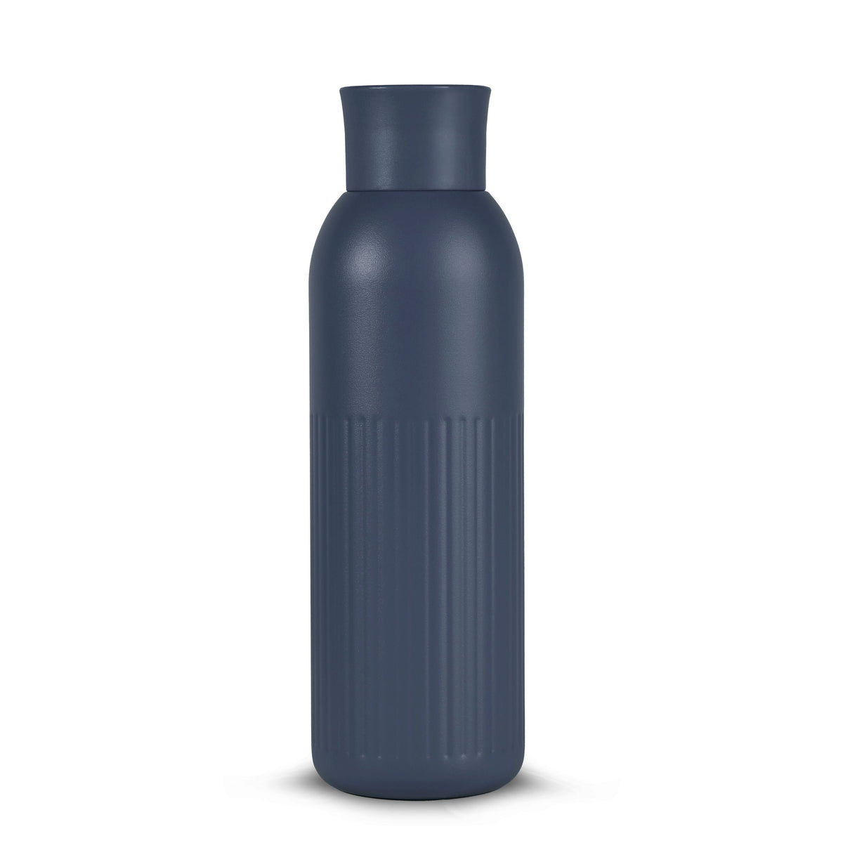 Sagaform Tekla Push stalen fles met druk dop gerecycled) 500 ml