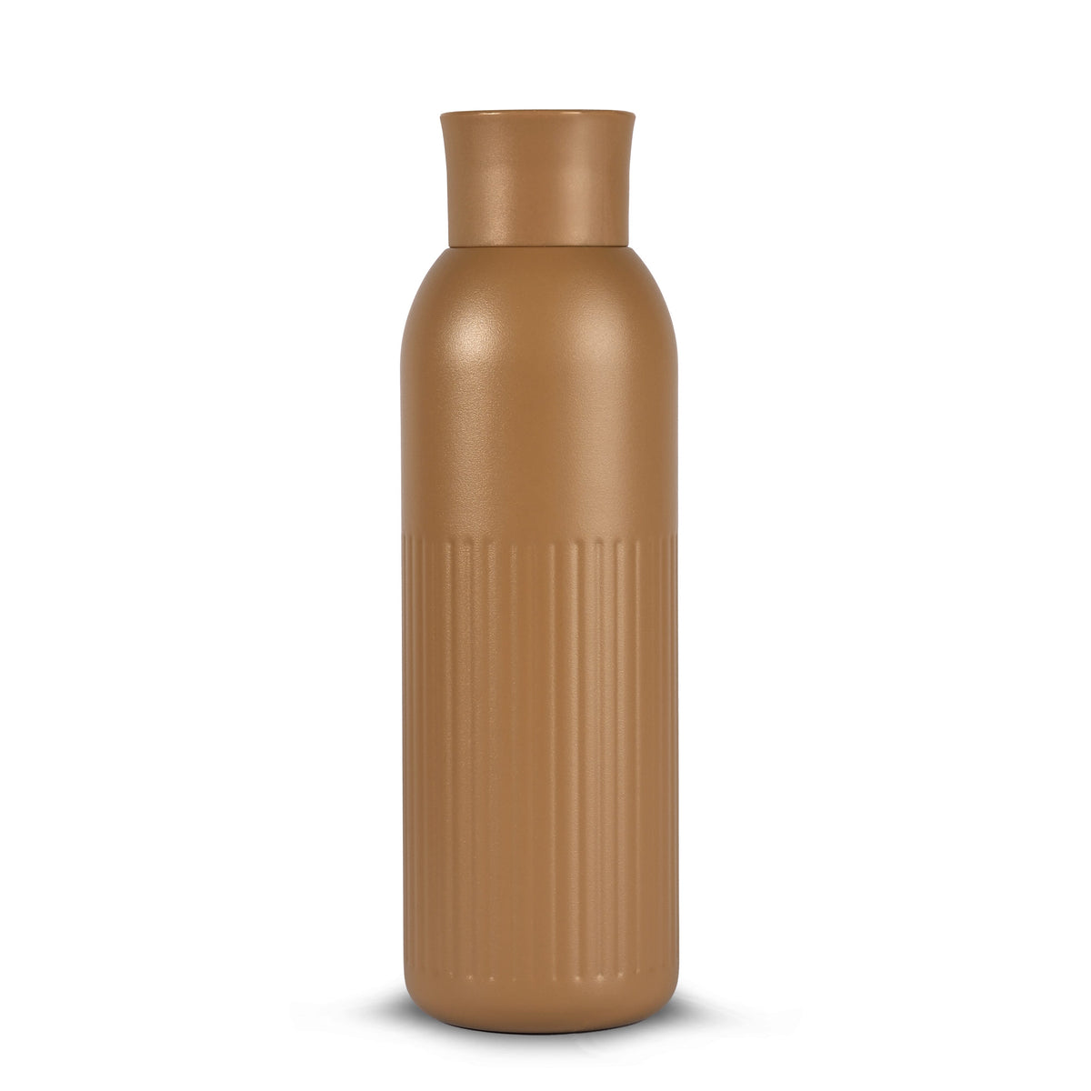 Sagaform Tekla Push stalen fles met druk dop gerecycled) 500 ml