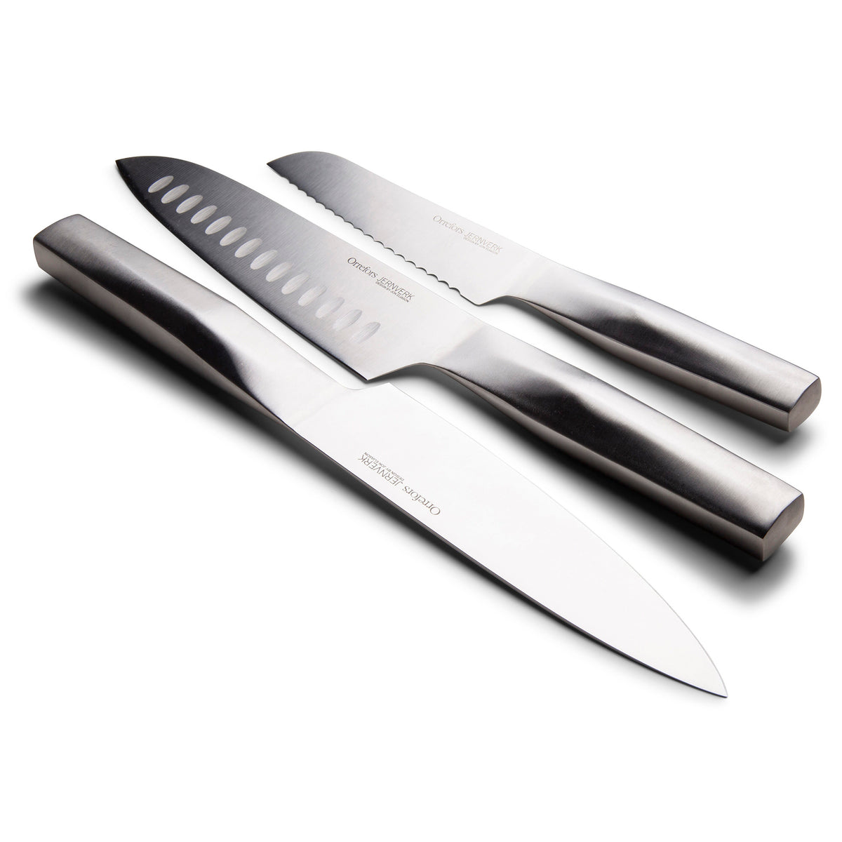 Orrefors Jernverk Knife Set Steel 3pack
