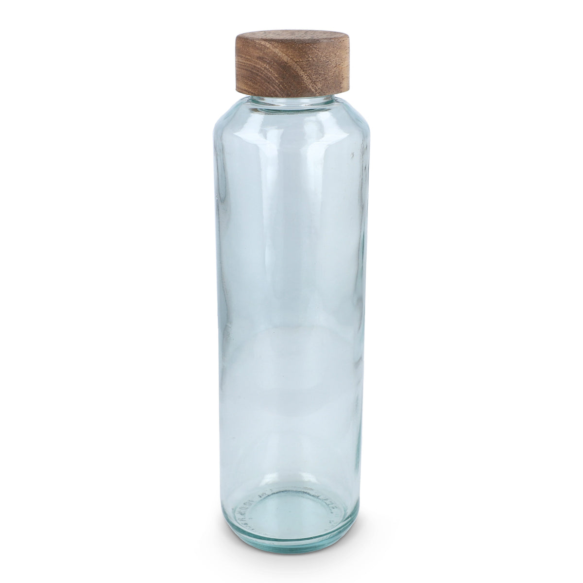 InSideOut Gerecyclede glazen Waterfles ReuuZ met houten dop 650 ml