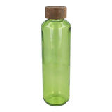 InSideOut Gerecyclede glazen Waterfles ReuuZ met houten dop 650 ml