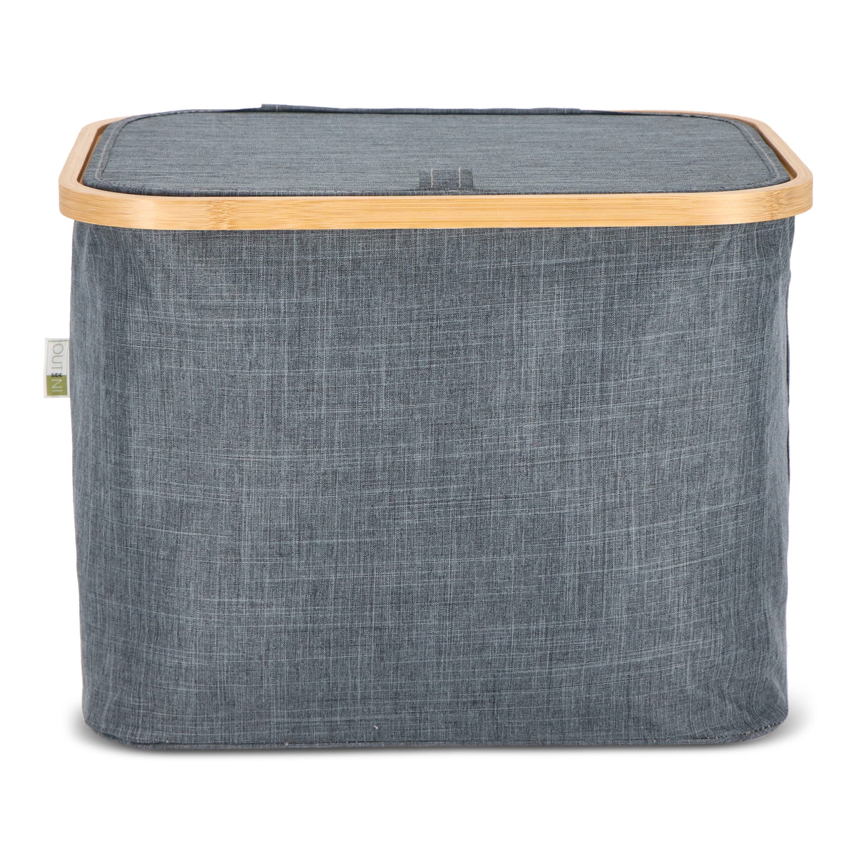 InSideOut opvouwbare mand met deksel Sogne  40.5 x 33 x 30cm rPET