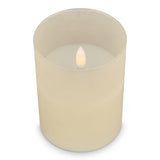 Nyelle oplaadbare LED Wax kaars in glas